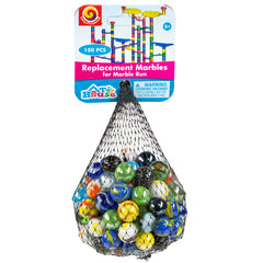 My Toy House replacement marbles closeup shows colorful glass for creative play and crafts