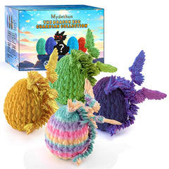 Mydethun Christmas Dragon Egg: inside dragon, delightful gift-ready mystery.