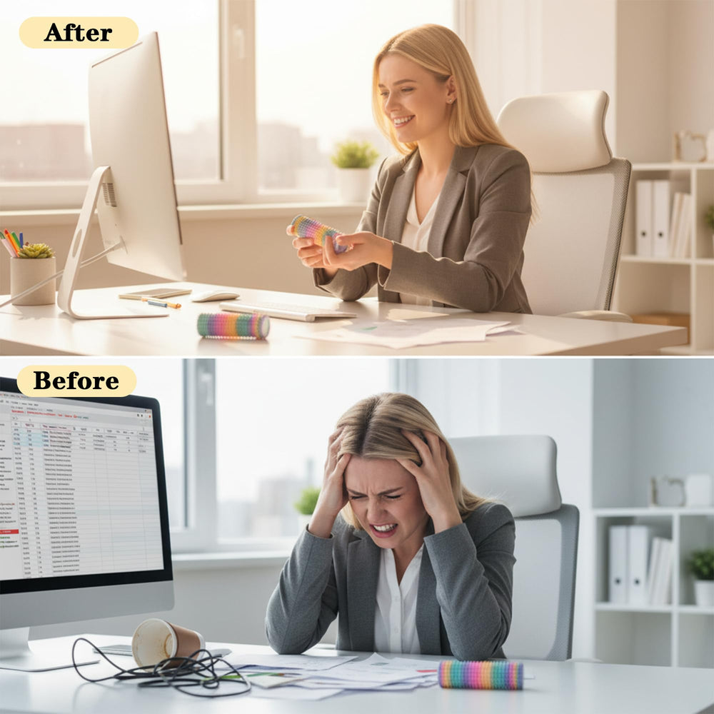 Mydethun colorful fidget styles brighten any workspace