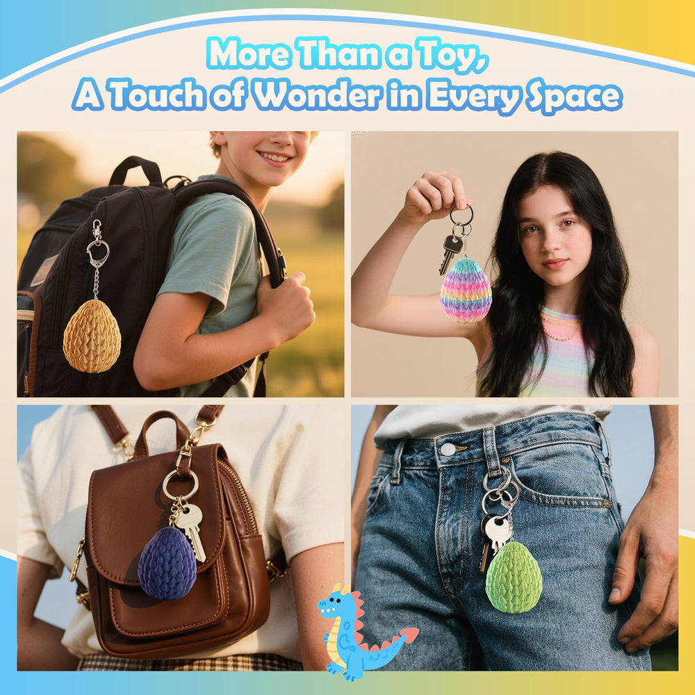 Mydethun Crystalynx dragon inside egg reveals collectible toy for imaginative play