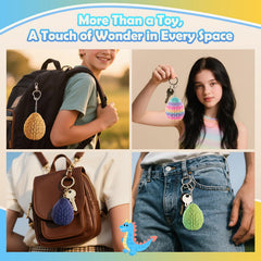 Mydethun Crystalynx dragon inside egg reveals collectible toy for imaginative play