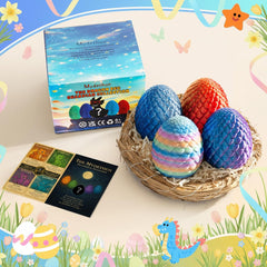 Mydethun dragon egg hatch scene with colorful shell for storytelling and display