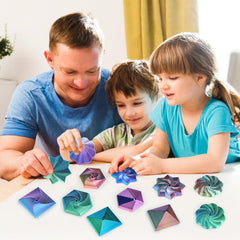 Mydhall Fractal Fidget Flower Spiral offers a mesmerizing pattern ideal for attention and calm.