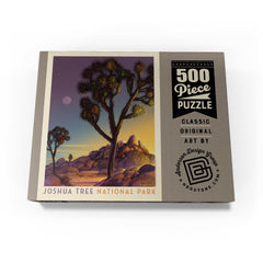 MyPuzzle Joshua Tree Evening reference poster helps guide solving sessions.