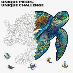 Mys Aurora 5mm puzzle pieces texture, smooth finish and precise cuts