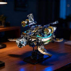 Myth Qholve mechanical turtle on a stable base for vivid room decor.