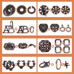 Mytothfy interlocking 3D metal puzzle, durable design for focused play.