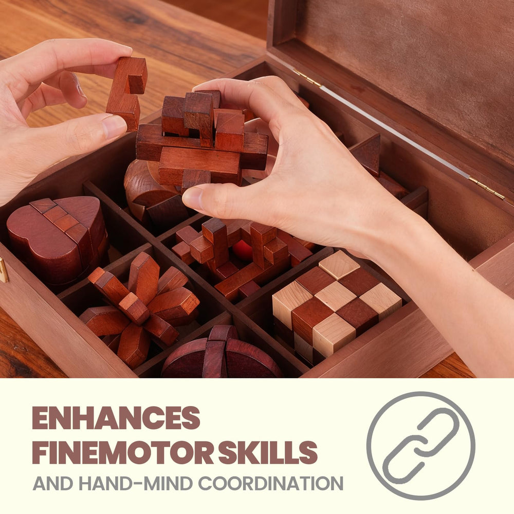 Mytothfy portable puzzle set fit for travel and leisure moments.