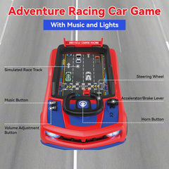 Mytothfy safe durable ABS construction supports sturdy play during rough toddler racing.