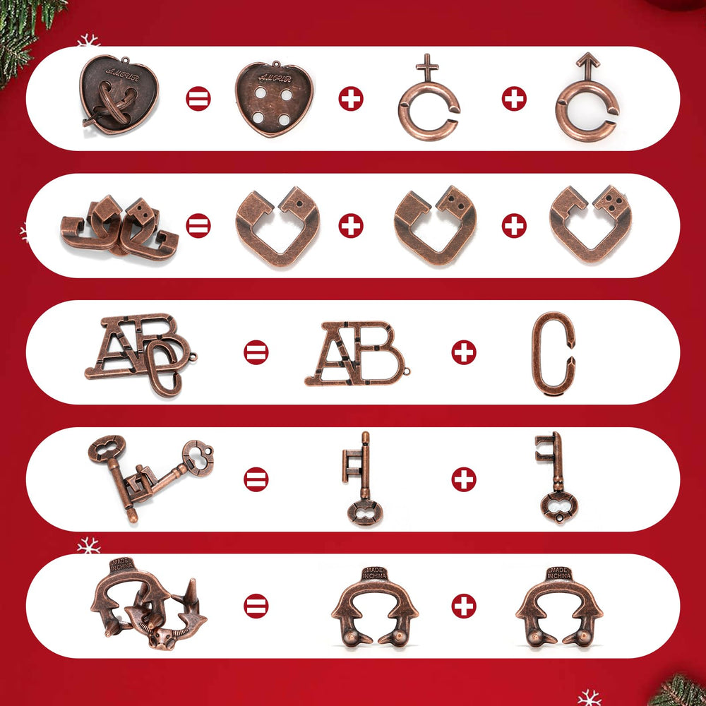 Mytothfy wooden interlocking puzzle set emphasizes tactile, durable construction.