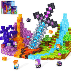 MyWodGame magnetic blocks forest theme collection sparks imaginative building and storytelling.