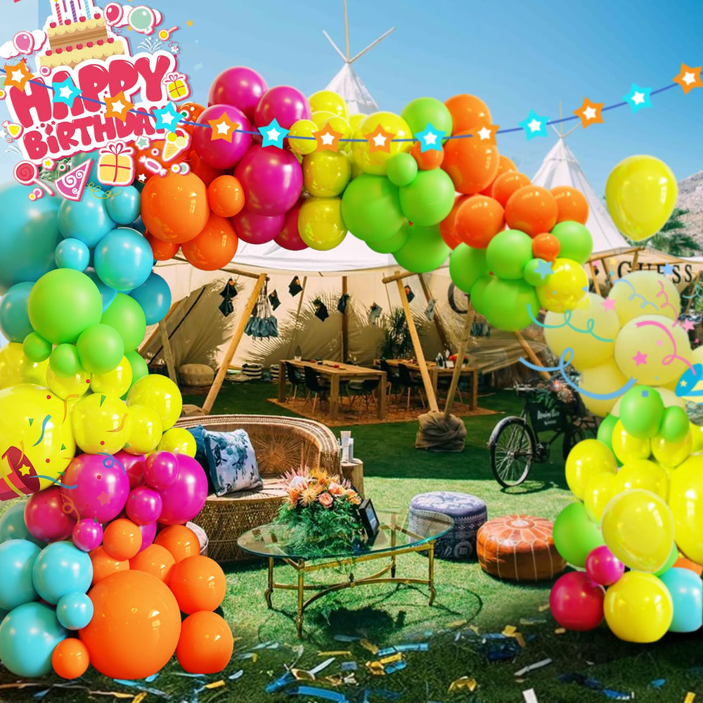 MYXTDAY outdoor party decoration boosts tropical atmosphere