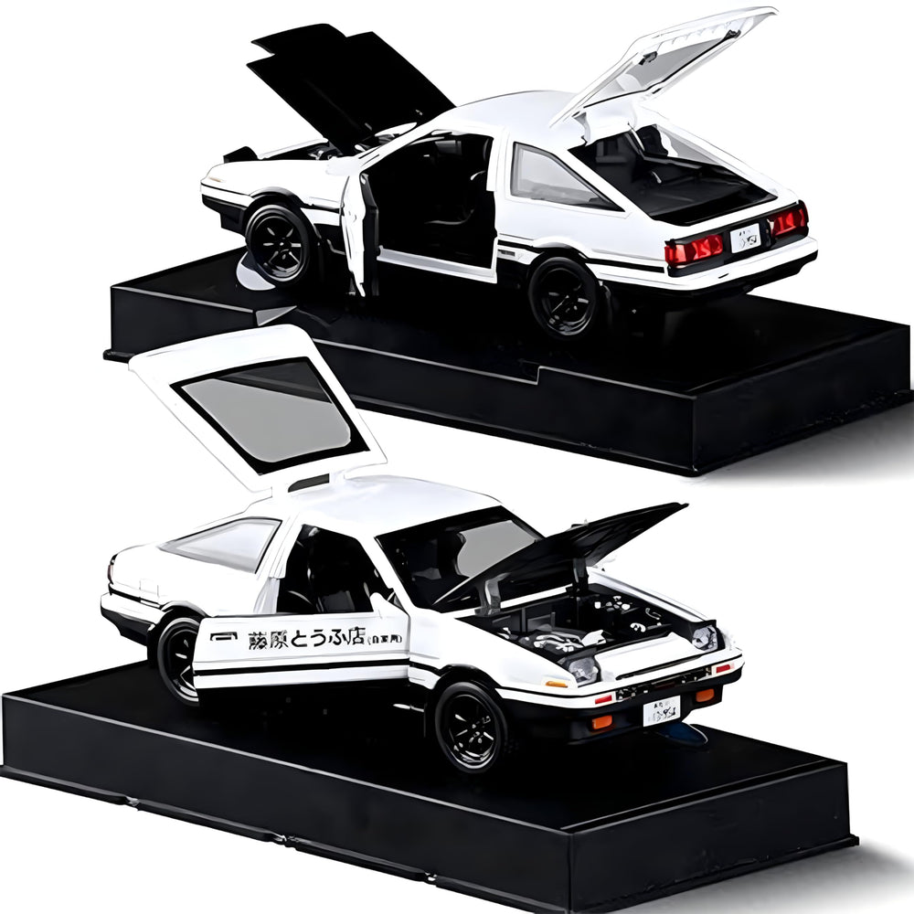 Mzexoma Initial D Trueno AE86 opening doors for added realism.