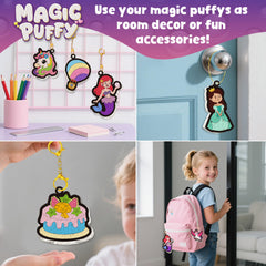 MZYTOZA 3D Art Kit Aqua Puffs colors – 12 vibrant hues for variety