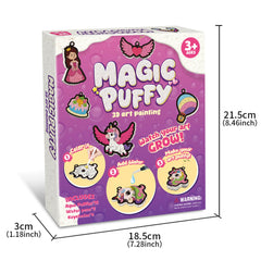 MZYTOZA 3D Art Kit Aqua Puffs gift-ready – perfect stocking stuffer