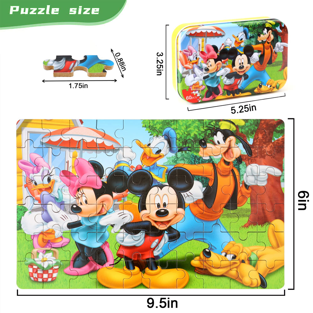 MZZOTOY metal box keeps puzzles safely stored and organized after play.
