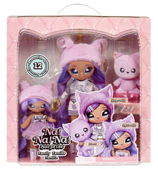 Collect both Lavender Kitty and Panda families with birthday and personality tags.