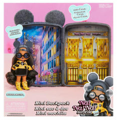 Na Na Na Surprise Marisa Mouse doll portrait with fuzzy hat and outfit detail.