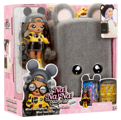 Na Na Na Surprise mini backpack ready for kids' travel adventures.