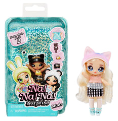 Na Na Na Surprise Minis Series 2 4-inch doll front view shows colorful animal-inspired fashion for imaginative play