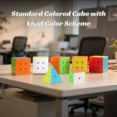 Nabreeli 3x3 Speed Cube gift-pack presents a timeless puzzle for STEM play.