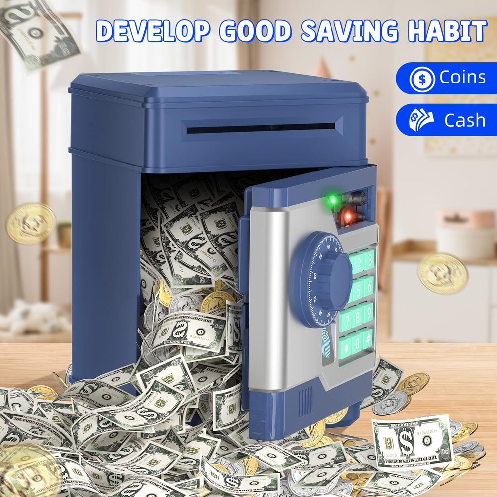 NAFEIV Kids piggy bank eclectic design detail showcasing kid-friendly aesthetics.