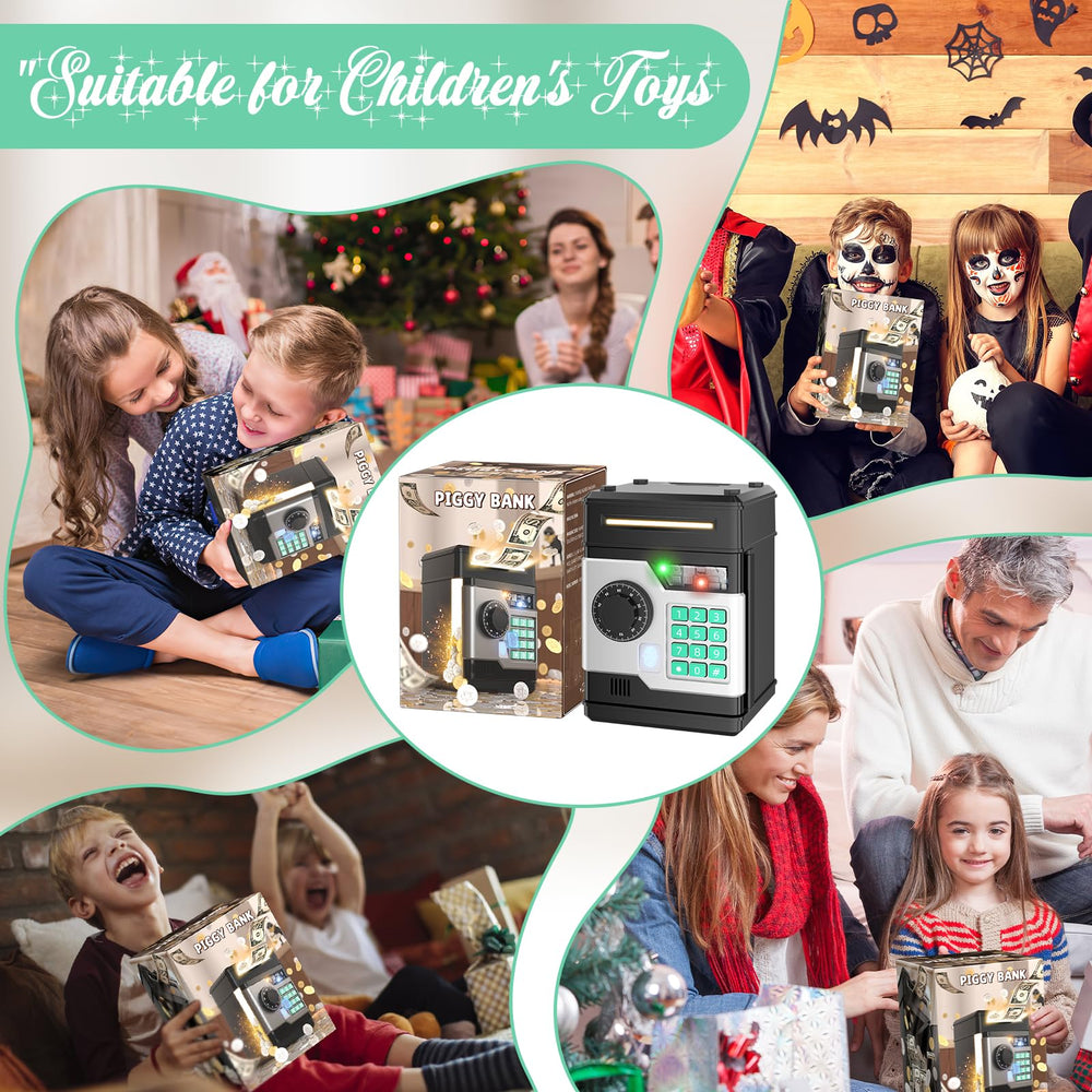 NAFEIV Piggy Bank gift-ready image shows a thoughtful present for 3–13-year-olds.