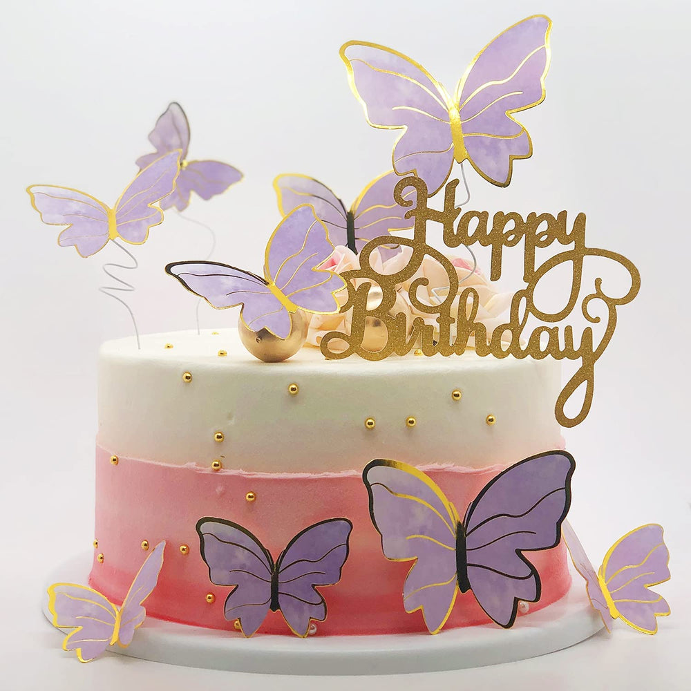 Naiircool butterfly decor suits birthdays and romantic celebrations