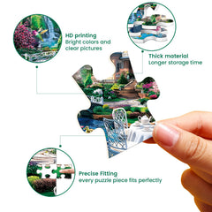 Najiaxiaowu precision fit pieces ensure a seamless, frame-ready finished image.