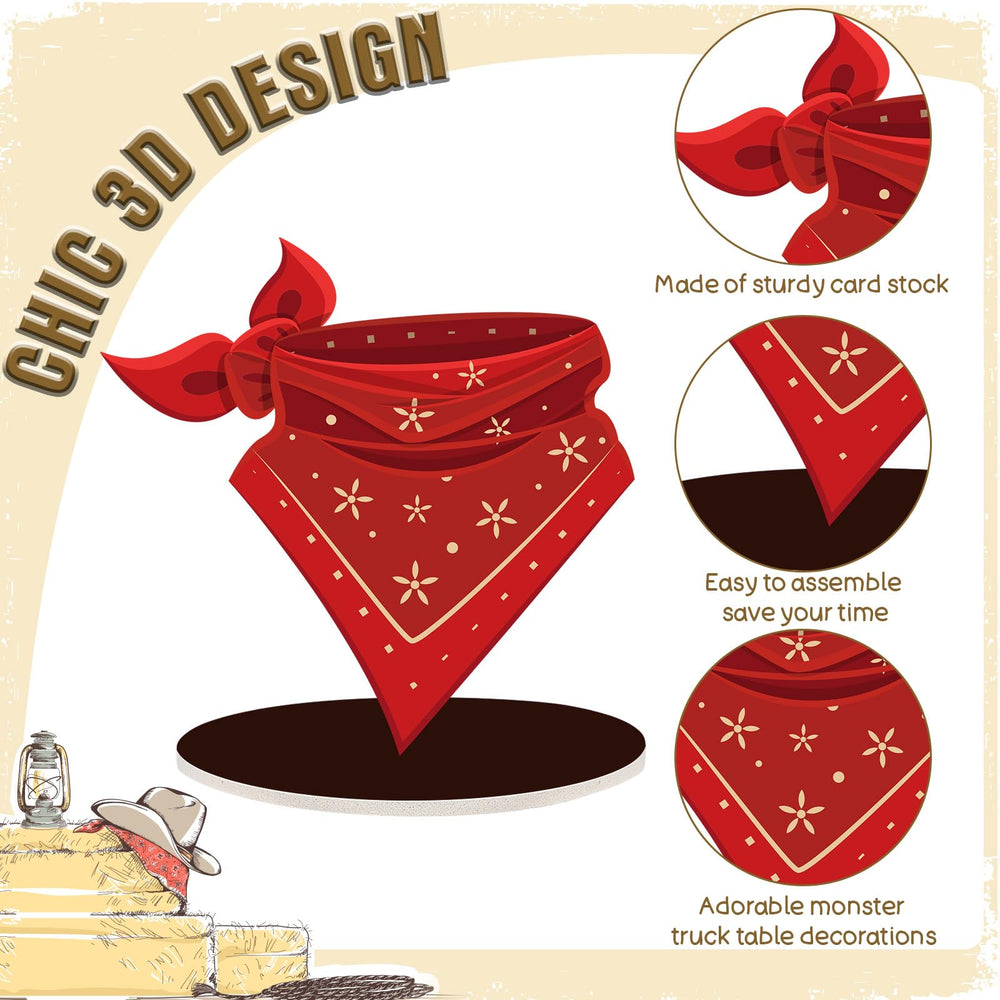 Namalu barrel-pattern centerpiece enhances rustic photo booth and table setting.