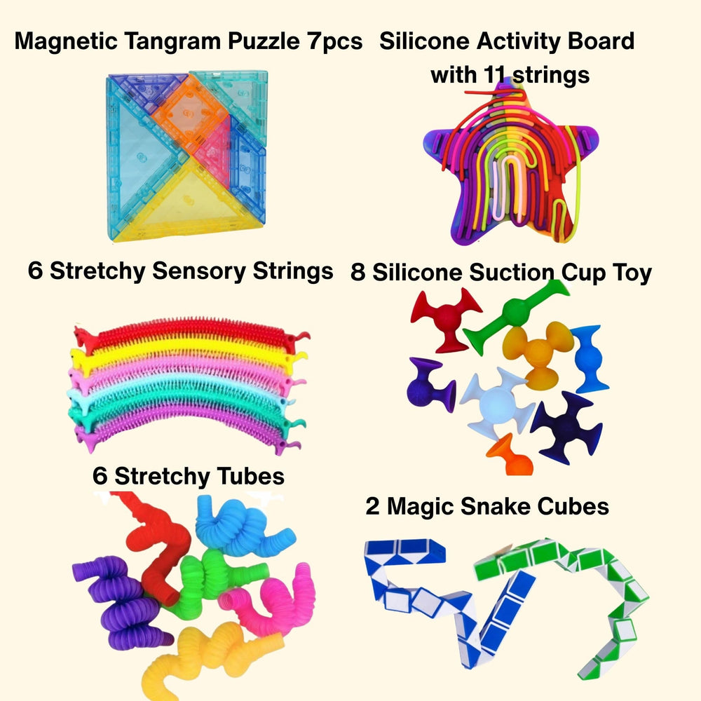 NAMUWASAE magic snake cubes promote fine motor focus and creativity