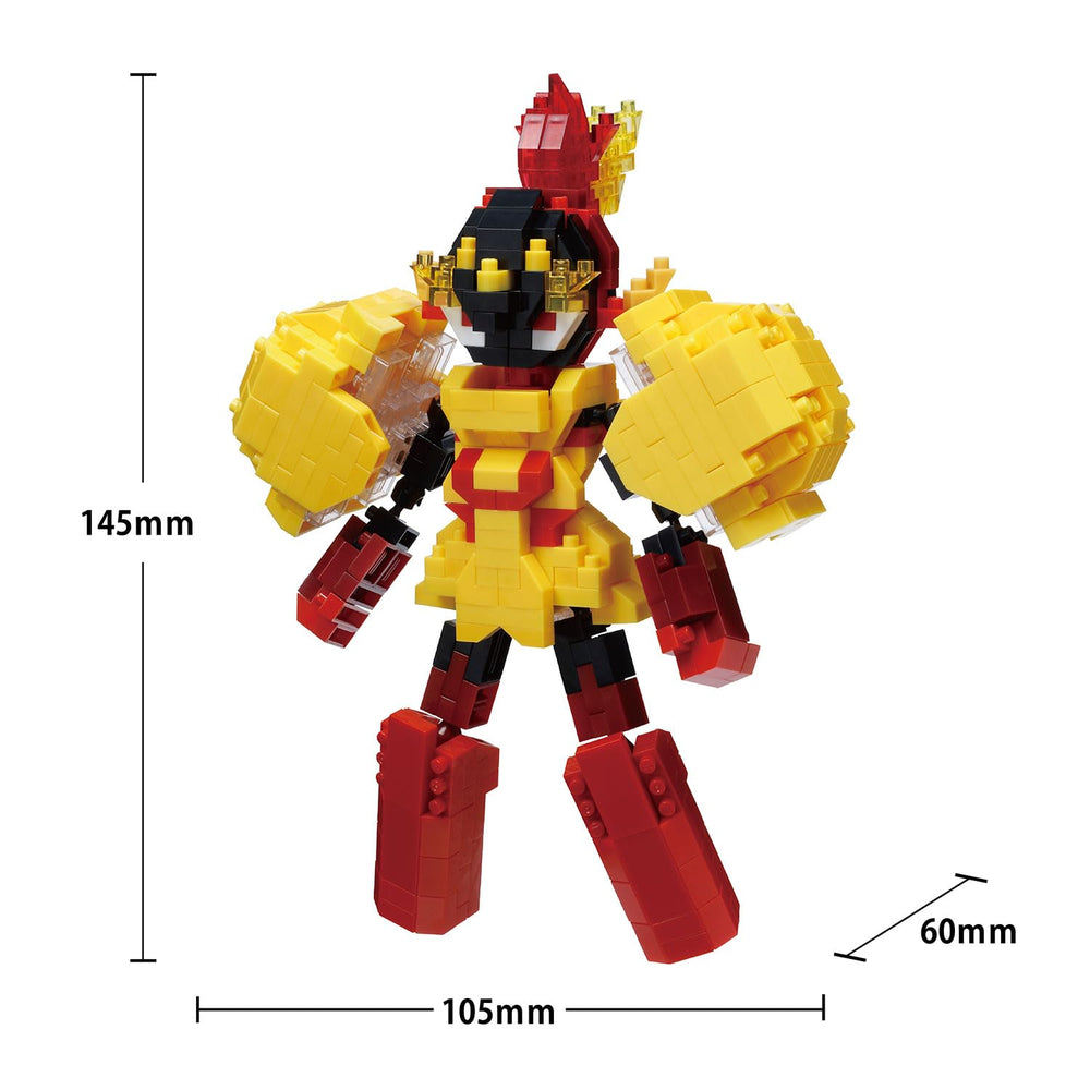 Nanoblock Armarouge RS display-ready kit ideal for shelves.