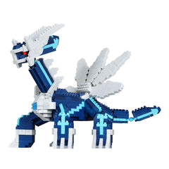 nanoblock Dialga DX Pokemon model ready for compact palm-size display.