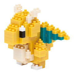 nanoblock Dragonite Pokémon model with 190 pieces for detailed display.