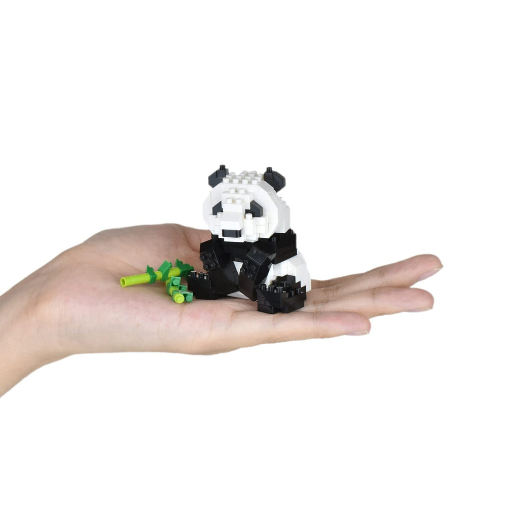 Nanoblock Giant Panda instruction guide with clear step-by-step building clarity.