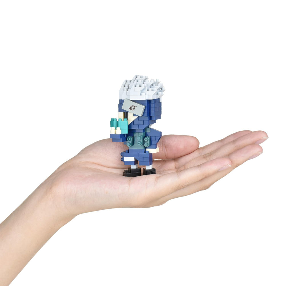 Official Kawada licensed Nanoblock Kakashi box packaging.