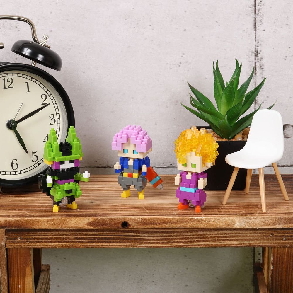 Nanoblock palm-sized collectible display ideal for fans and desk setups.