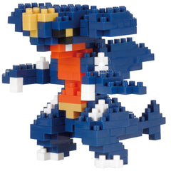 Nanoblock Garchomp model detail for stylish desktop display