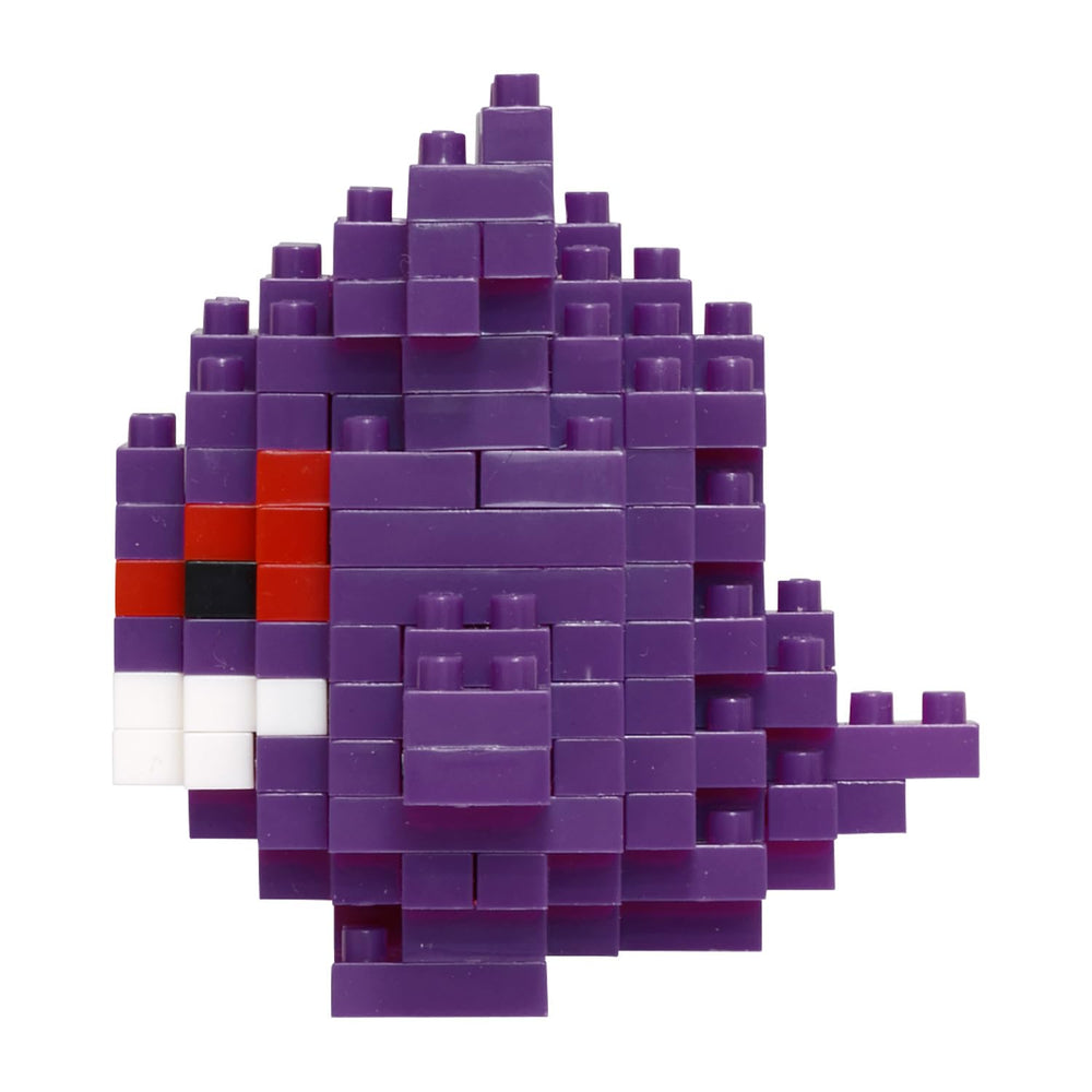 Nanoblock Gengar kit with a precise fit for authentic detailing.