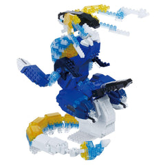 Nanoblock Miraidon DX finished model; striking collectible for displays.