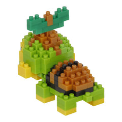 Nanoblock Pokémon Turtwig kit designed for entry-level builders, easy to assemble for kids.