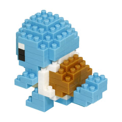 Level 2 difficulty Nanoblock Squirtle kit suitable for ages 8 and up