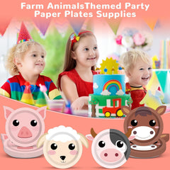 Naozinebi cow-shaped plates creating charming farmhouse tables