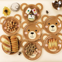 Naozinebi disposable cake plates offer sturdy non toxic serving with quick cleanup.