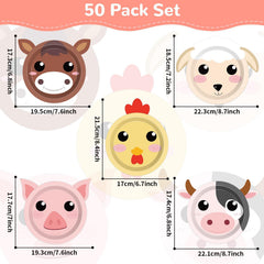Naozinebi donkey-shaped plates for barnyard charm and easy cleanup