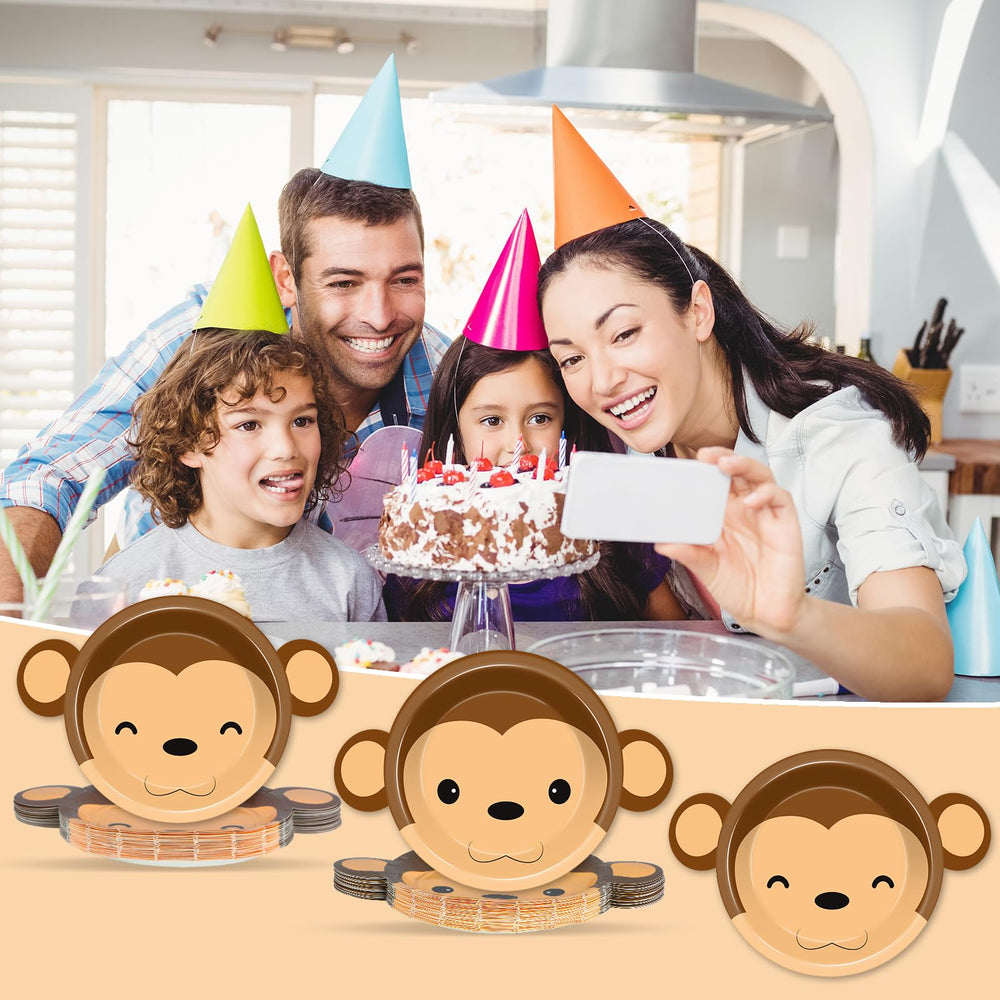 Naozinebi durable monkey-plate closeup; fold resistance while carrying treats.