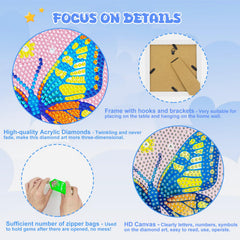 Nardoll Diamond Art Dust Board keeps workspace neat and organized.