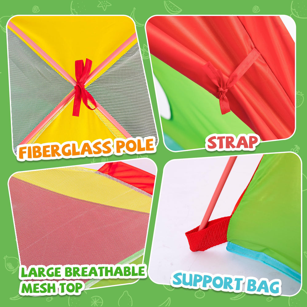 NARMAY Mesh panels keep little ones cool while you supervise.