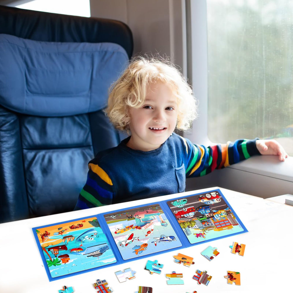 NASHRIO toddlers enjoy durable, child-safe puzzles with rounded edges
