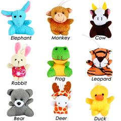 Nasidear mini plush bear, 3 inch soft friend for party favors.